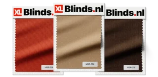 XLBlinds kleurstalen raamdecoratie