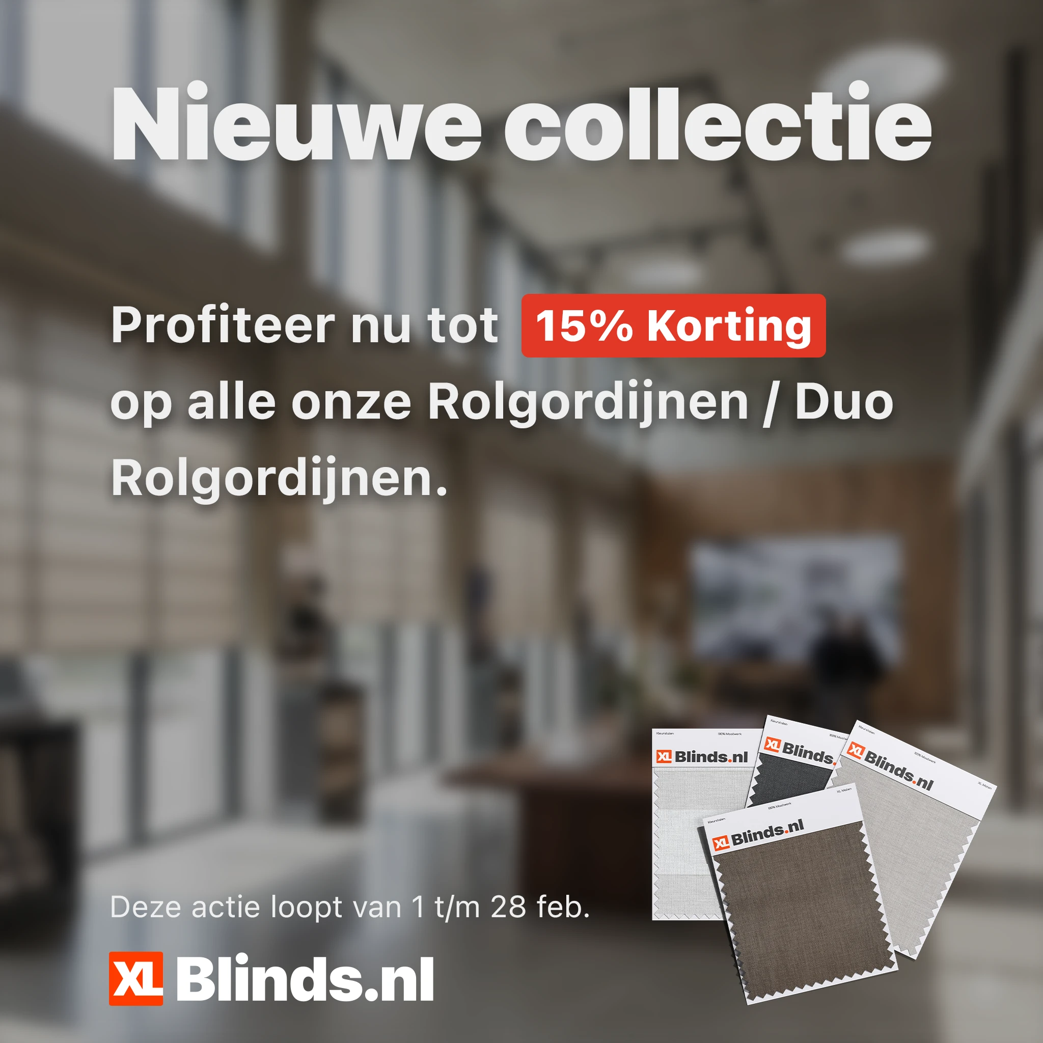 XLBlinds Raamdecoratie